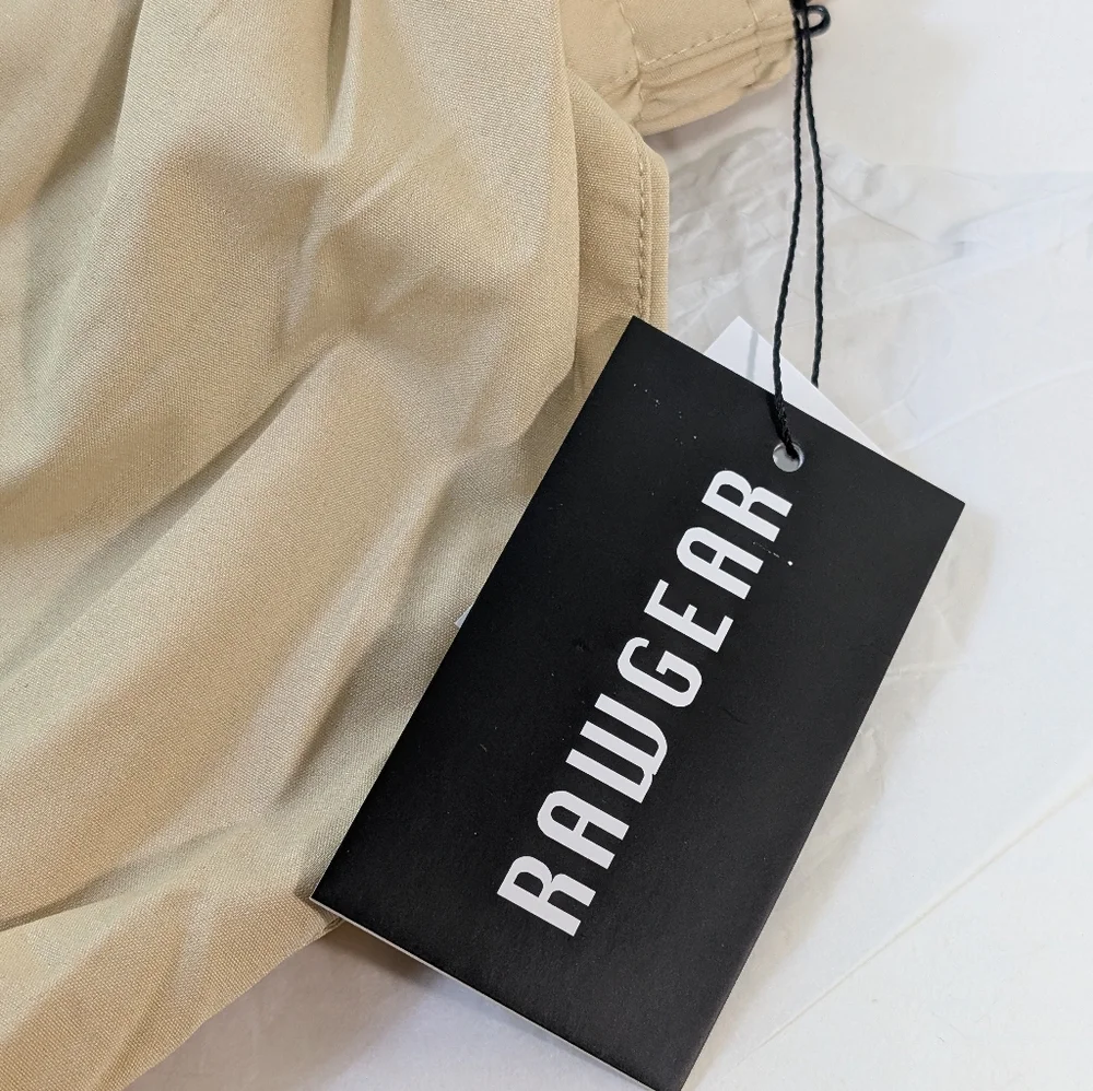 Raw Gear Compression Legging Shorts Large Tan Sand by Bradley Martyn Under ✨NEW✨ - Picture 4 of 7